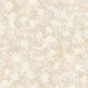 วอลเปเปอร์ลายดอกไม้ สีชมพูอมน้ำตาล สีพื้นน้ำตาลอ่อน No.10320-2