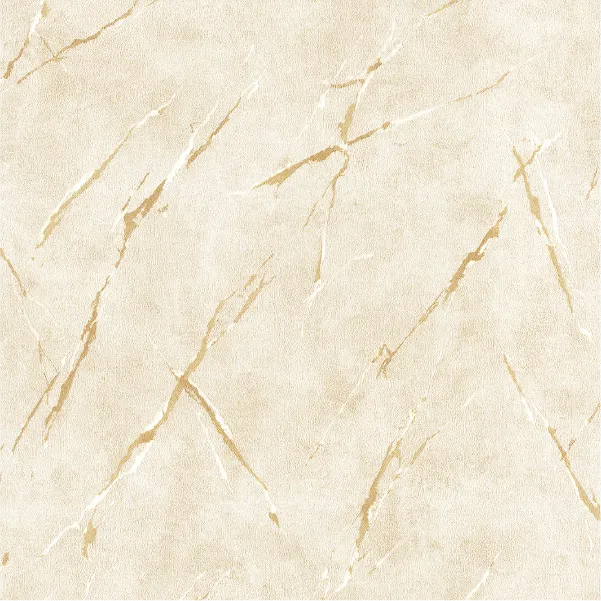 วอลเปเปอร์ลายหินอ่อน สีน้ำตาลอ่อนแทรกเส้นสีทองขาว No.10323-2