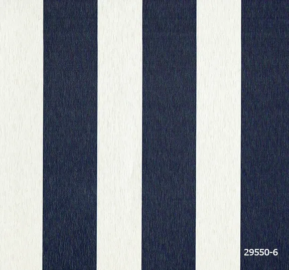 วอลเปเปอร์ลายทาง สีน้ำเงินสลับขาว
