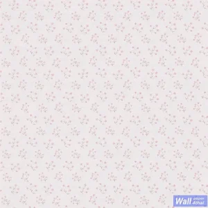 วอลเปเปอร์ลายดอกไม้มินิมอลสีชมพู