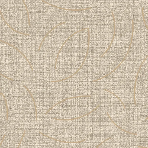 วอลเปเปอร์โมเดิร์น ลายเส้น สีทองพื้นสีน้ำตาล No.52516-3