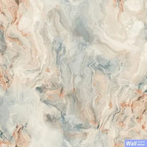 วอลเปเปอร์ลายหินอ่อน สีเทาปนน้ำตาลแดง No.85109-4