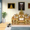 วอลเปเปอร์ลายไทยสีทอง