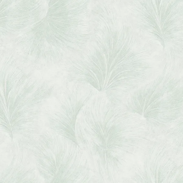 วอลเปเปอร์ลายใบไม้สีเขียวอ่อน No.70513-3