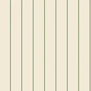 วอลเปเปอร์ลายทางเส้น สีเขียวขาว No.8380