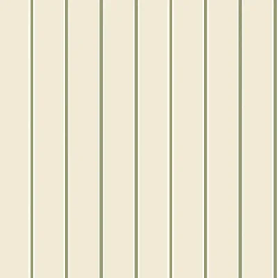 วอลเปเปอร์ลายทางเส้น สีเขียวขาว No.8380