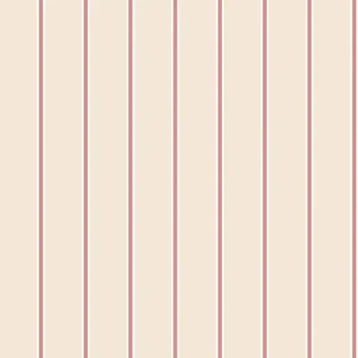วอลเปเปอร์ลายทาง เส้นสีชมพูและสีขาว No.8381