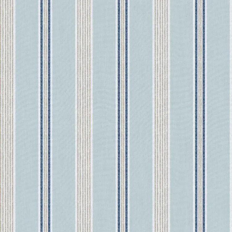 วอลเปเปอร์ลายทาง สีฟ้าสลับสีน้ำเงินน้ำตาล No.84072