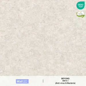 วอลเปเปอร์ลายปูนเปลือย สีน้ำตาลเทา No.88675-1