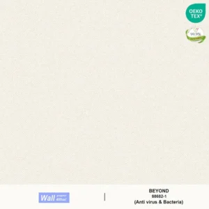 วอลเปเปอร์สีพื้นขาว แท็กเจอร์ผ้าทวีต No.88682-1