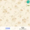 วอลเปเปอร์สีครีมอ่อนแทรกสีทอง เท็กเจอร์ผ้า No.88686-2